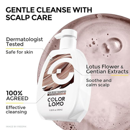 Ultra Color Safe Shampoo | Help Prevent Fading & Provide Subtle Color Replenishment | Prolong Color Vibrancy and Enhance Shine | Vegan & Cruelty-Free Formula | For Brown Color Treated Hair