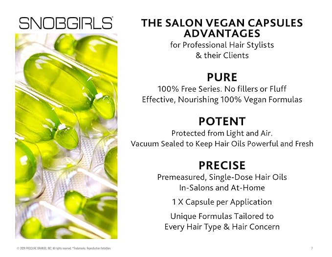 SNOBGIRLS LUMIERE COLOUR Leave-In Hair Oil for Perfect Colour & Shine for Dry, Dull, Colour Treated, Highlighted, Highly-Lifted Hair with Rosemary Oil, Biotin, Evening Primrose, Vitamins. Hair Gloss