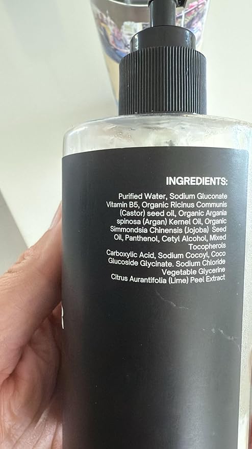 Castor Oil Shampoo and Conditioner Set - Made in USA, 10 oz Bottles