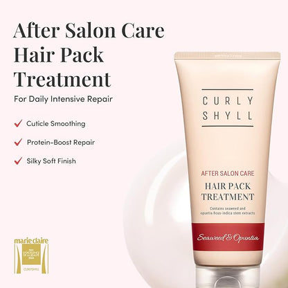 After Salon Care Hair Pack Treatment | Deep Moisture & Care | Seaweed & Botanical Oils | Damaged Hair Treatment | 250ml