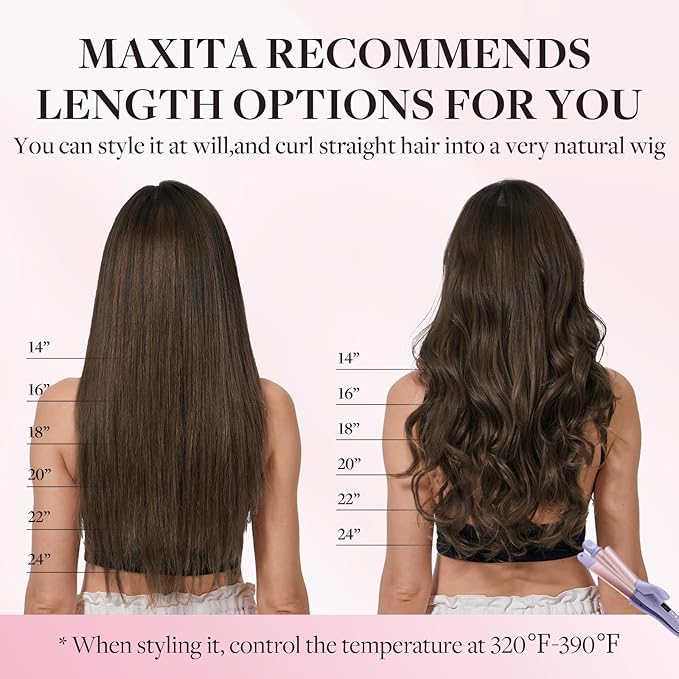 MAXITA Tape in Extensions, 20 Inch 20pcs 50g, Remy Human Hair Tape in Hair Extensions Real Human Hair, Honey Brown Straight Thick Ends Tape Ins Skin Weft Hair Extensions for Women