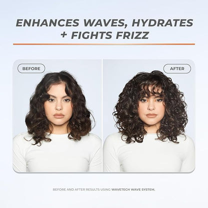 XMONDO Hair Wavetech Wave Shampoo | Vegan Formula with Sunflower Seed & Grape Seed Oil to Boost Hydration, Tame Frizz, and Enhance Your Wavy Hair, 8 Fl Oz 1-Pack