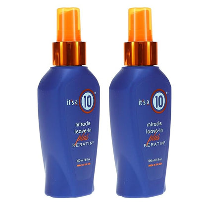 It's A 10 Haircare Miracle Leave-In Conditioner Spray w/Keratin - 4 oz. - 2ct