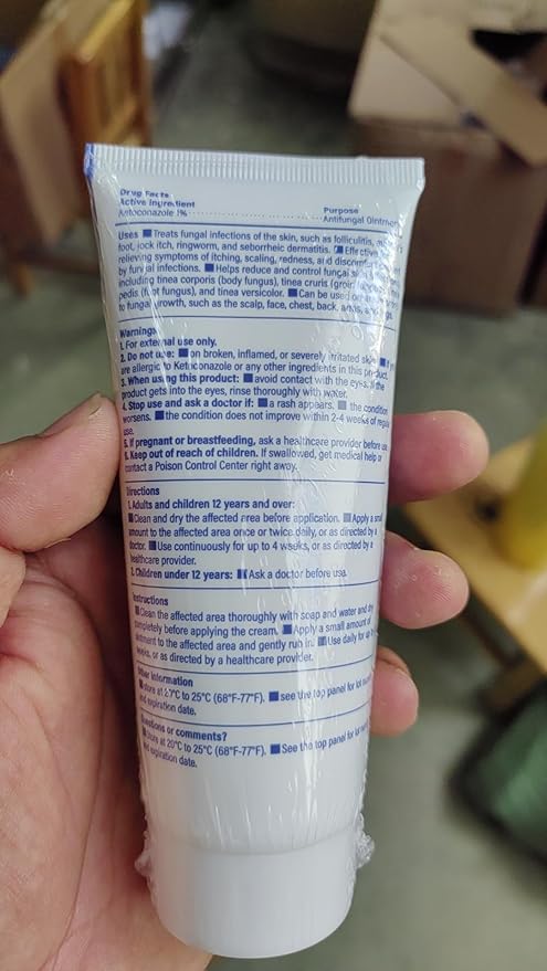 TAGRID Antifungal Cream, Psoriasis, Seborrheic Dermatitis, Ringworm Treatment for Humans, Tinea Versicolor Treatment, Clinically Proven Maximum Relief - 100g