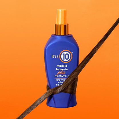 It's a 10 Haircare Miracle Leave-In Plus Keratin, 4 Fl. Oz (Pack of 1)