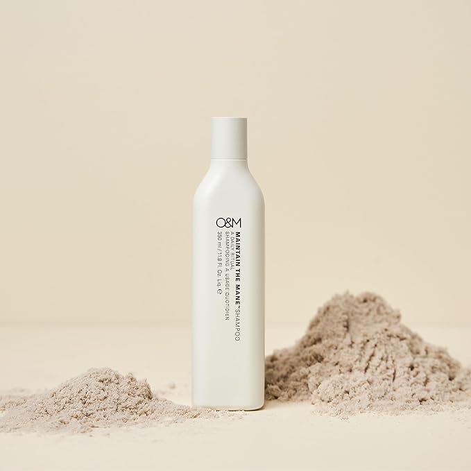 O&M Maintain The Mane Vegan Everyday Natural Moisturizing Shampoo for Women + Men, Provitamin B5, Safe Daily Beauty Care + Hair Care, Paraben/Sulfate-Free, Made in Australia, 350ml