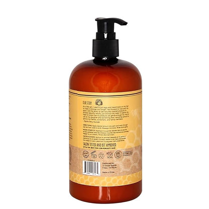Urban Hydration Honey Health and Repair Shampoo, Conditioner and Detangler Set | Sulfate, Paraben and Dye Free, Cleanses, Detangles, Hydrates and Repairs For Healthy and Shiny Hair, All Hair Types