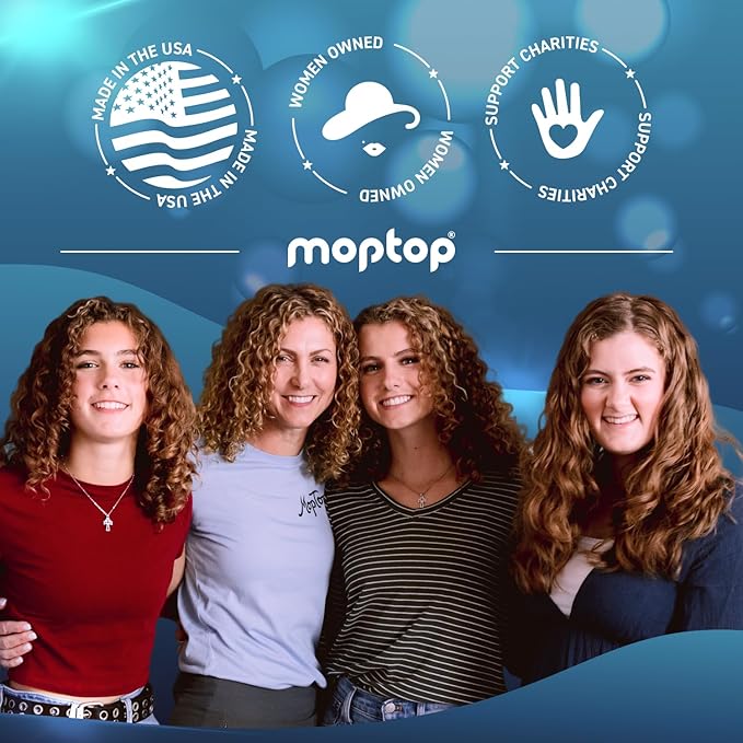 MopTop Salon Daily Conditioner – Color Safe Salon Quality Hair Moisturizer to Restore Dry, Damaged Hair & Reduce Frizz, Sulfate & Paraben Free Hair Care for All Hair Types (Lemon Sage, 32oz)