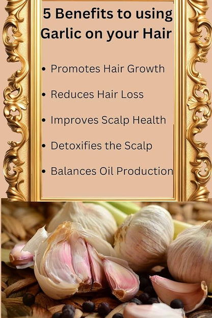 Conditioner - Infused with Keratin and Garlic Extract For Damaged Thinning Hair - Stops Hair Loss and Promotes Growth - Deep Conditioning - Sulfate and Paraben Free-946ml