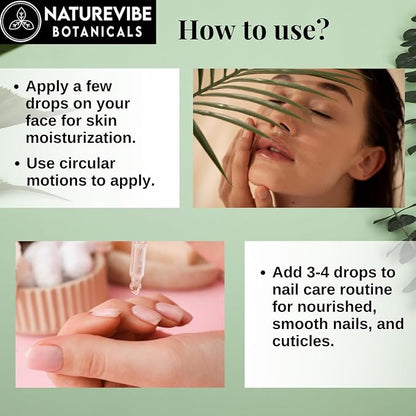 Naturevibe Botanicals Tamanu Oil 32 Ounces | 100% Pure and Natural | Great for Skin Care and Hair Care