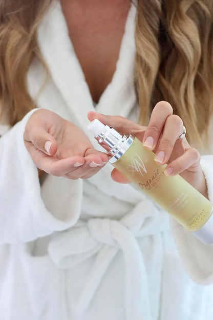 Organic Beauty Oil 4oz with Vitamin E, Olive and Rosehips Oils, Made in USA
