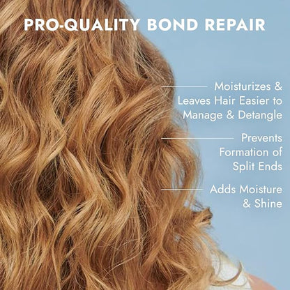 Conditioner for Damaged Hair, Repairs, Protects, Strengthens & Hydrates All Hair Types & Textures, Vegan, Cruelty-Free, 33.8 fl oz
