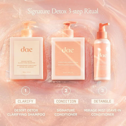DAE Hair Desert Detox Clarifying Shampoo Full Size 10oz