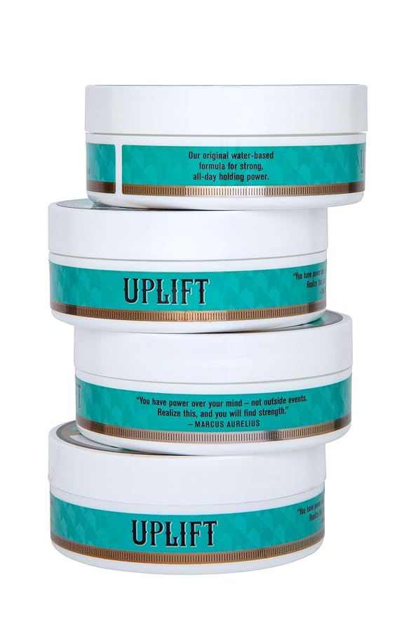 Uplift Provisions Company Signature Pomade for Bold Hair Styles That Last - Strong Hold, High Shine, Effortless Wash-Out, Unisex Appeal, 3 oz.