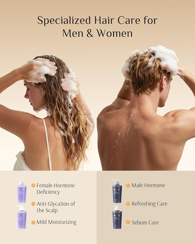 DR ZERO Hair Growth Shampoo for Women, Japanese Hair Care, 13.5 oz, Volumize Thickening, Cleanse Hydrate Damaged Hair and Scalp, Sulfate & Silicone-Free, Redensyl® Combine Nano-Tech Improves Thinning