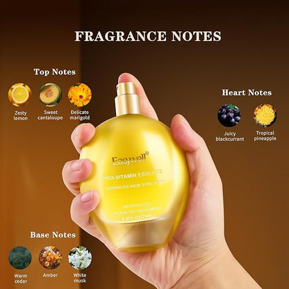 Leave In Conditioner Spray, Hair Perfume for Women, Hair Spray Women with Vitamin B5, Moisturizing & Nourishing Damaged Hair, Daily Hair Repair Mist, Floral, 2.5 Fl Oz