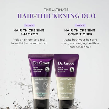 Dr. Groot Scalp Revitalizing Solution Thickening Essentials Travel Set