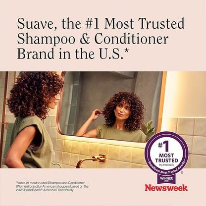 Suave Bonding Infusion Set, Toning Purple Shampoo, Sulfate-Free + Repairing Hair Mask, Leave-In Conditioner Treatment for Dry, Damaged Hair