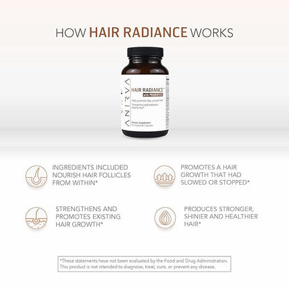 Premium Hair Growth Vitamin with Biotin, Horse Tail Extract & 20 Ingredients for Thicker, Stronger Hair and Healthy Scalp