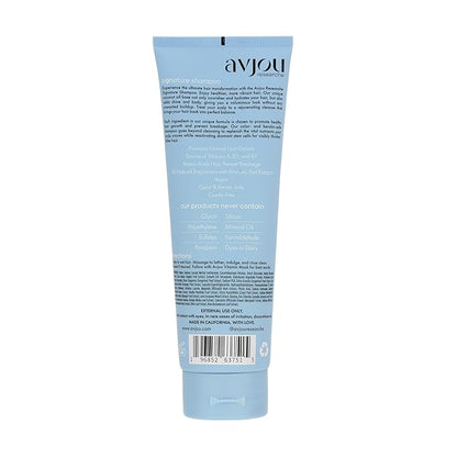 Avjou Researche™ Signature Shampoo – Supports the Look of Healthy, Fuller Hair – Vegan, Color & Keratin Safe, Cruelty-Free, Hydrates & Nourishes with Coconut Oil – Designed for All Hair Types, 8 oz
