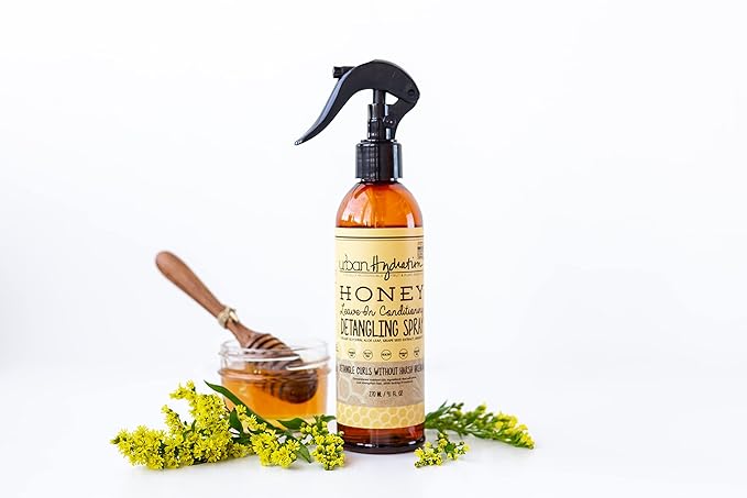 Urban Hydration Honey Health and Repair Shampoo, Conditioner and Detangler Set | Sulfate, Paraben and Dye Free, Cleanses, Detangles, Hydrates and Repairs For Healthy and Shiny Hair, All Hair Types