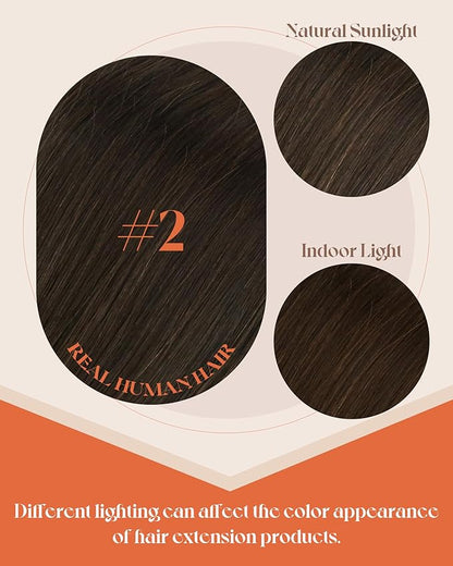 Sunny Hair I Tip Hair Extensions Human Hair Dark Brown Itip Human Hair Extensions Brown I Tip Hair Extensions for Women Itips Remy Hair 14inch 50g
