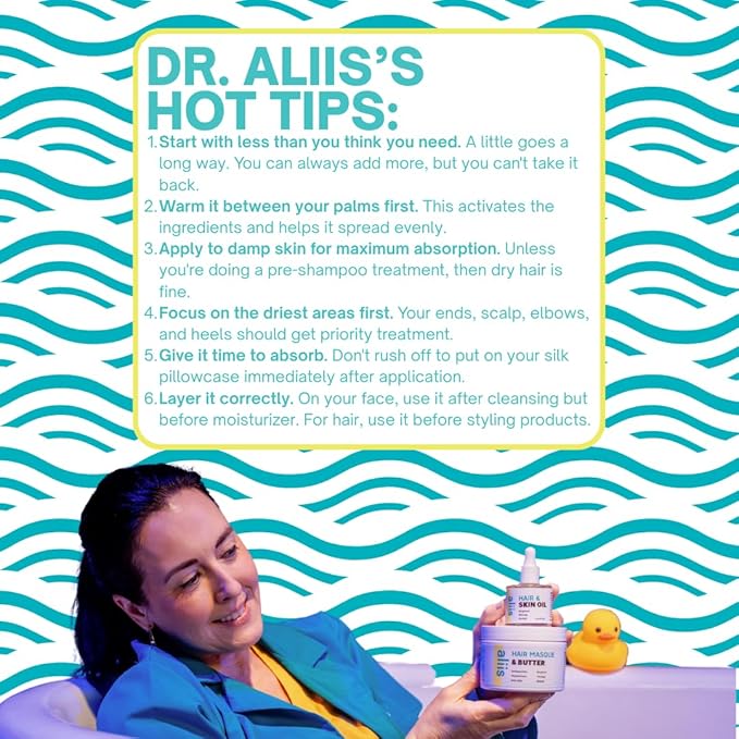 ALIIS Juveniis Hair + Skin Oil – Multi-Use Lightweight Oil for Scalp, Hair & Body – Hydrates, Softens & Restores Moisture - Fast Absorbing, Non-Greasy Finish, Frizz Control & Shine
