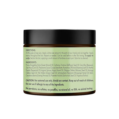 Mielle Men's Grooming Bundle Rosemary Mint - 5-Piece Complete Routine - Biotin-Infused Shampoo, Conditioner, Scalp & Hair Oils, Hair Quenching Pomade