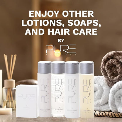 Pure By Gloss Conditioner – Fresh Lemon Scent – for All Hair Types – Cruelty Free and Paraben Free – Luxurious Moisturizing, Softening & Detangling Formula – for Men and Women – 8.5oz Each – 3 Pack