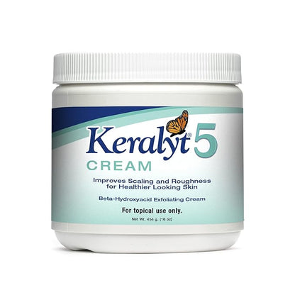 5 Psoriasis Cream - Full Body 5% Salicylic Acid Exfoliating Skin Lotion - Promotes Relief from Itchy, Redness, Dryness, Roughness, and Flakey Skin
