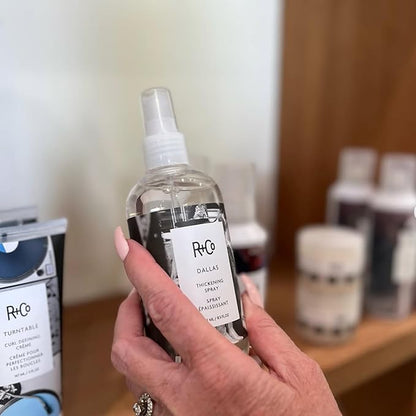 R+Co Hair Thickening Set | Rodeo Star Volumizing Mousse & Dallas Thickening Spray | Instantly Adds Density & Lift for Fine to Medium Hair | Vegan, Cruelty-Free | 8.5 oz + 5 oz (Pack of 2)