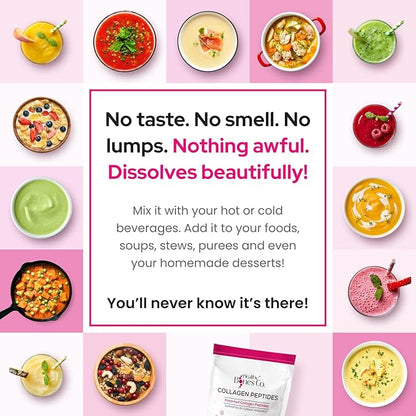 FORTIBONE Premium Bone Health Collagen Peptides w/FORTIGEL, VERISOL, TENDOFORTE | Clinically-Supported for Bones Joints Skin Hair Nails | Hydrolyzed Collagen Complete Anti-Aging Formula | 30 Servings