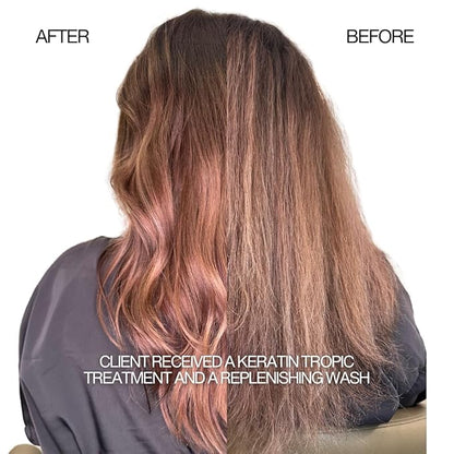 Lasio- Keratin Replenishing Conditioner 12oz/35oz - Frizz-Fighting Formula to Nourish, Revitalize, and Strengthen-Hair with Coconut Oil, Keratin, and Cupuaçu for Silky Smooth, Healthy-Looking Locks