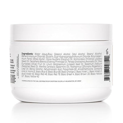 Overtone Color Depositing Semi-Permanent Hair Dye Conditioner - 8 oz For Natural & Color-Treated Hair, Moisturizing Shea Butter & Coconut Oil - Vegan & Cruelty-Free, Vibrant Teal