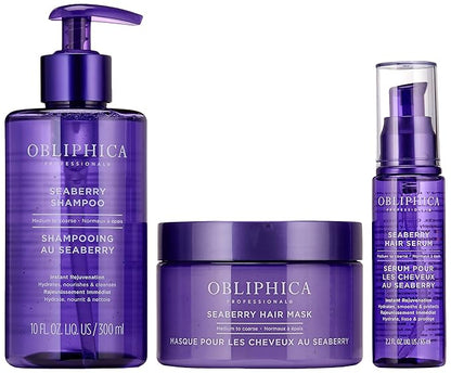 Obliphica Expect Perfection Sleek & Smooth Seaberry Collection - Unleash the Power of Effortlessly Sleek and Smooth Hair, Radiating with Health, Elegance, and Unmatched Brilliance.