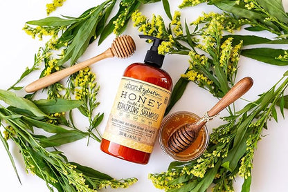 Urban Hydration Honey Health and Repair Shampoo, Conditioner and Detangler Set | Sulfate, Paraben and Dye Free, Cleanses, Detangles, Hydrates and Repairs For Healthy and Shiny Hair, All Hair Types