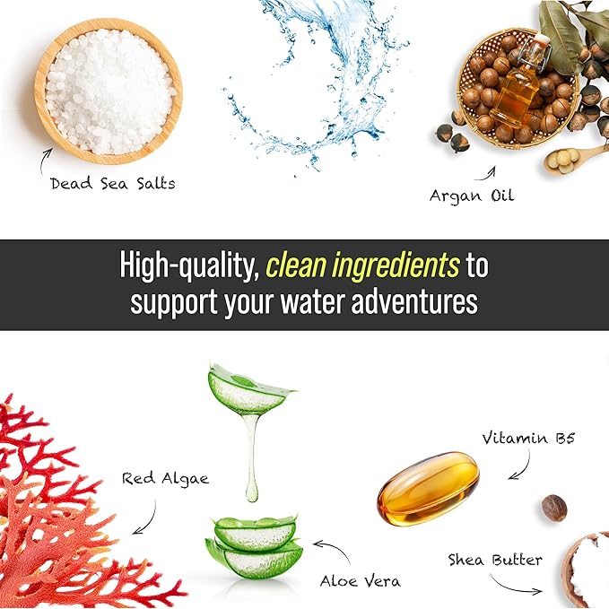 TRIHARD Swim Conditioner | Chlorine & Salt Water Defense for All Swim Lovers | Color-Safe, Vegan, Suitable for All Hair Types