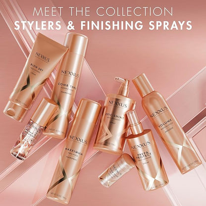 Nexxus Medium-Hold Hairspray XXL Volume for Sky-High Volume & 48H Frizz Control, with StyleProtect Technology 10 oz