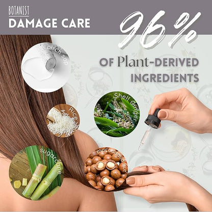 Natural Shampoo and Conditioner Set, Hair Repair Shampoo and Conditioner by Keratin, Collagen, Jojoba& Argan Oil, Moisturizing Shampoo in Japan, Silicone & Sulfate Free 31.7 Fl Oz DAMAGE CARE