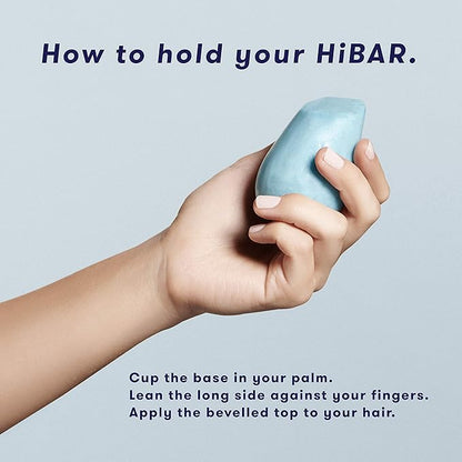 HiBAR - Soothe Shampoo & Conditioner Set - For Dry, Itchy, Flaky Scalps - Improves Scalp Health - Willow Bark Extract & Salicylic Acid - Plastic, Soap, Paraben & Sulfate-Free -Color Safe -2 Solid Bars