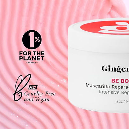 Intensive Repair Hair Mask for Dry/Damaged Hair due to Coloring, Chemical Processes, hot styling tools and dryers | BE BOLD (8 oz.)