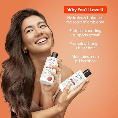 dpHUE ACV Revitalizing Shampoo - 8.5 oz - Helps Support Healthy Hair Growth - With Apple Cider Vinegar & Hyaluronic Acid - Vegan & Color Safe