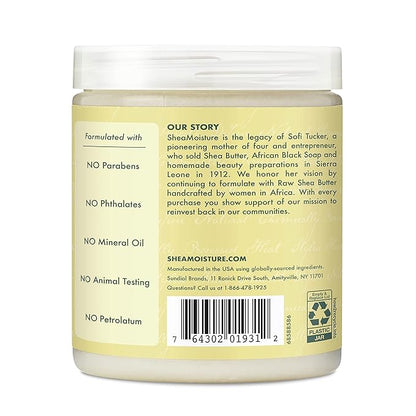SheaMoisture Leave In Conditioner Conditioner For Hair Jamaican Black Castor Oil To Soften and Detangle Hair 20 oz