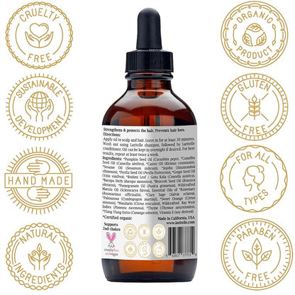 Organic Hair Growth Treatment Sensual Bliss 4 oz