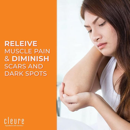 Cleure 100% Pure Emu Oil - Multi-Purpose for Dry Skin, Muscle & Joint Relief, and Nail & Hair Growth (2 Oz, Pack of 1)