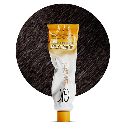 GK HAIR Global Keratin Professional Hair Color Cream Tube (3.4 Fl Oz/100ml) Nourishing & Cleansing Colors for Styling High Performance Long Lasting Permanent Natural Toner Dye