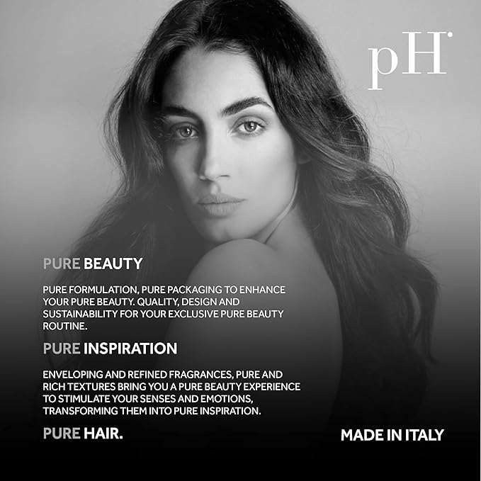 pH PURE HAIR Styling Mousse - Frizz Control Shaping Mousse with Medium Hold, Lightweight Formula for Defined Styles & Volume, 10.1 Oz