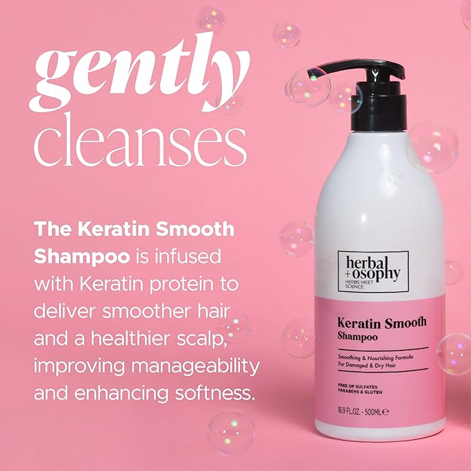 Keratin Smooth Shampoo 16.9 Fl.Oz