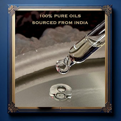 Indian Ayurveda Hair Oil– Organic Castor oil, Jojoba oil, Amla, Ashwagandha & Rosemary oil for hair growth- Repairing scalp treatment, Nourishes Split Ends & Dry Scalp