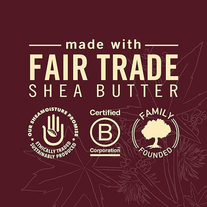 SheaMoisture Leave In Conditioner Conditioner For Hair Jamaican Black Castor Oil To Soften and Detangle Hair 20 oz